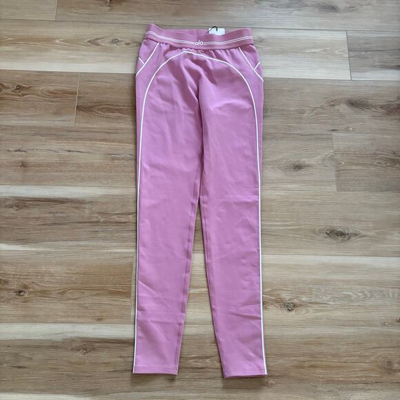 Alo Airbrush High-Waist Heart Throb Legging L - Picture 1 of 10